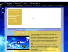 Tablet Screenshot of croissance.impactcentrechretien.com
