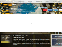Tablet Screenshot of impactcentrechretien.com