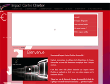 Tablet Screenshot of brazzaville.impactcentrechretien.com