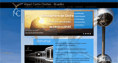 Desktop Screenshot of bruxelles.impactcentrechretien.com