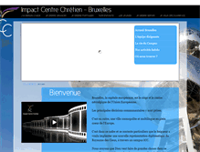 Tablet Screenshot of bruxelles.impactcentrechretien.com